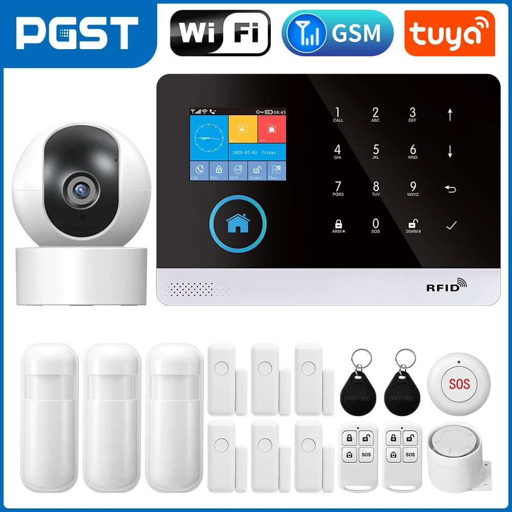 PGST 103 4G WiFi GSM Home Security System