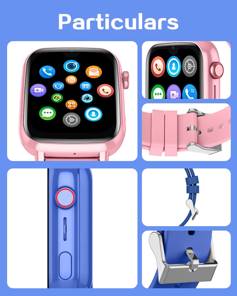 4G Kids Smart Watch with GPS, WiFi, Video Call, SOS, Camera & Location Tracker