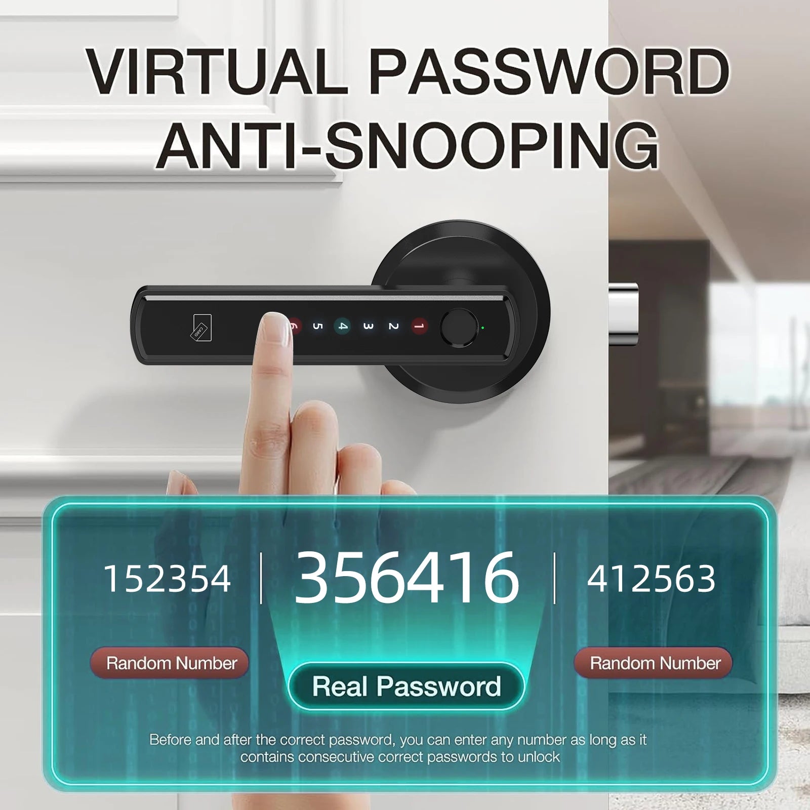 Viladepot Smart Fingerprint Door Lock