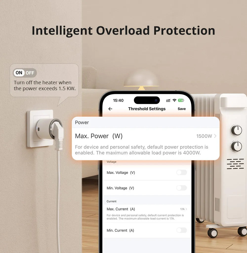 SONOFF S60ZB Zigbee Smart Plug EU/UK