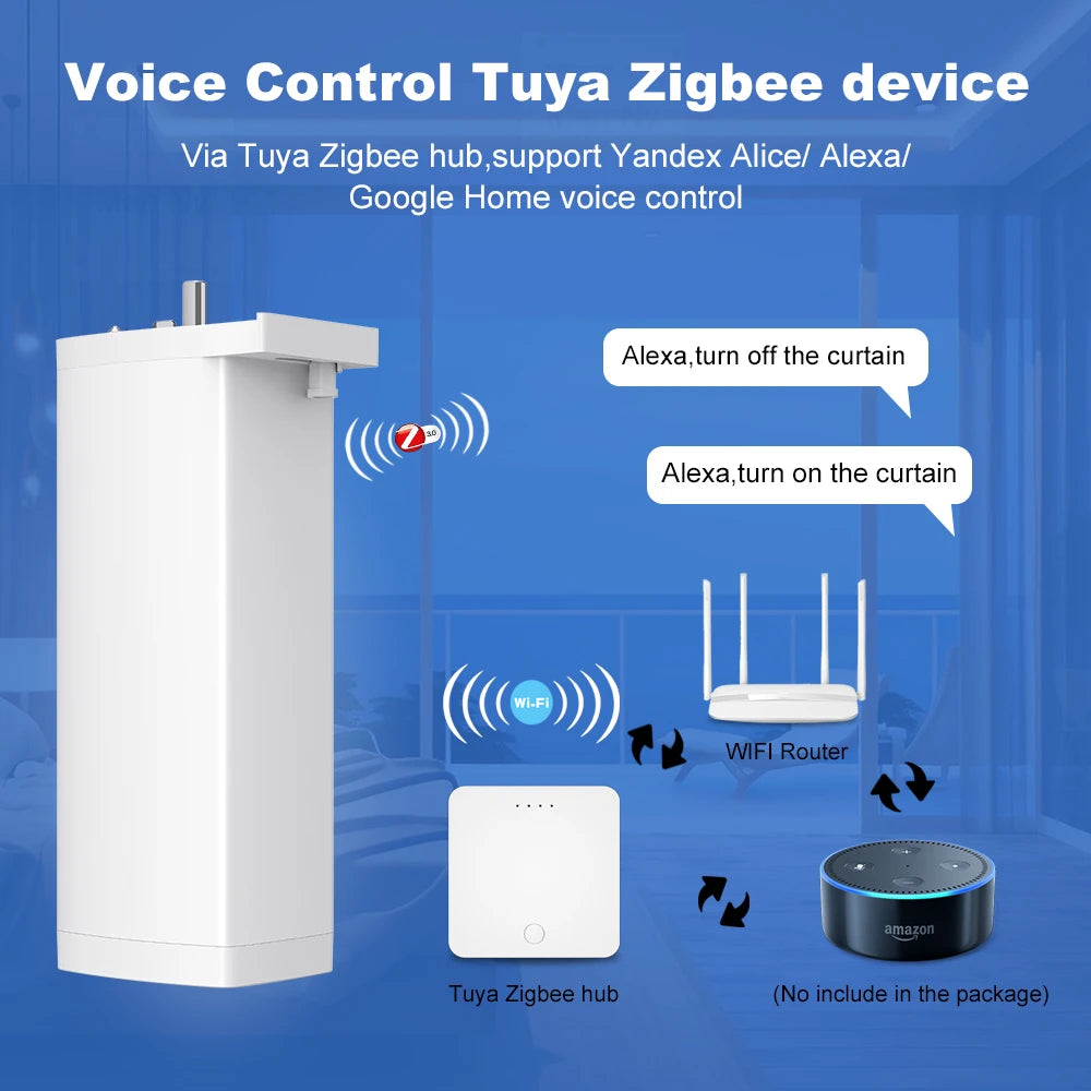 Tuya 155MM Smart Curtain Motor