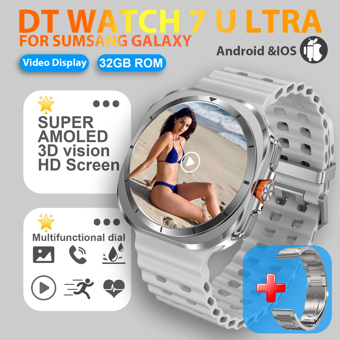 Watch 7 Ultra 2025 Smartwatch