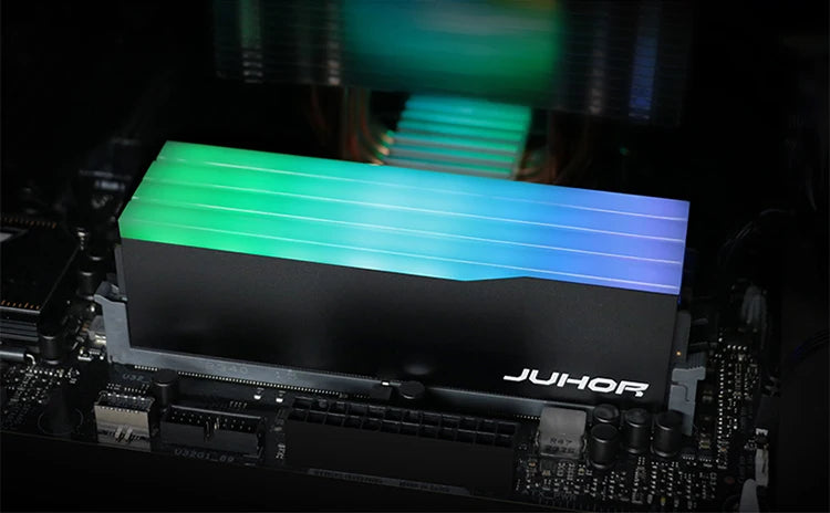 JUHOR RGB DDR5 RAM 16GB 6000/6400MHz PC5 Desktop Memory Module