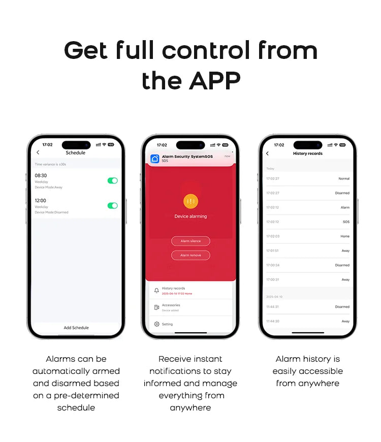 PGST WiFi GSM Smart Home Alarm System with Tuya App