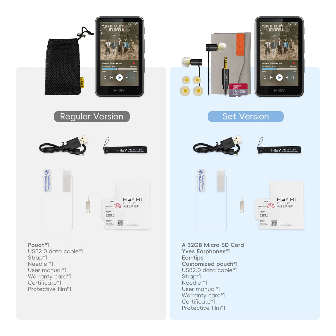 HiBy R1 HiFi Music Player
