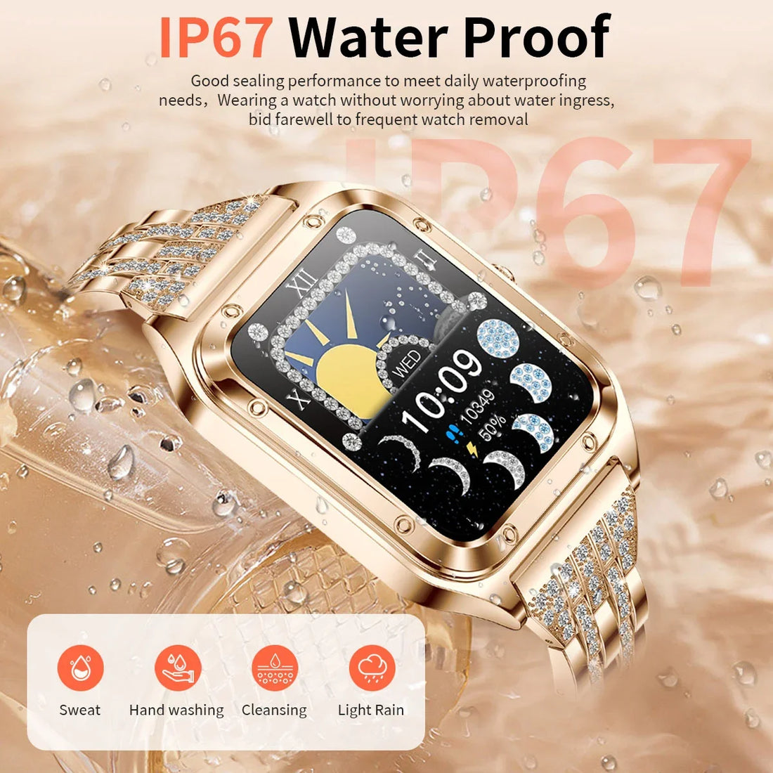 LIGE Women’s Smart Watch – Fashion Bracelet