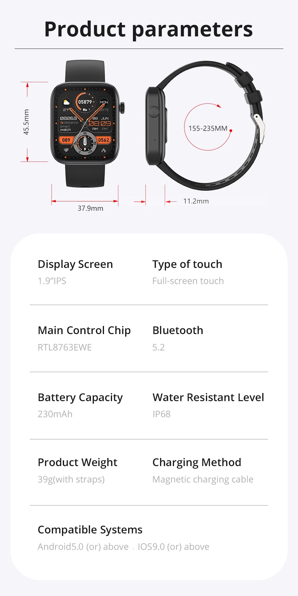 COLMI P71 Smart Watch – Bluetooth Calling