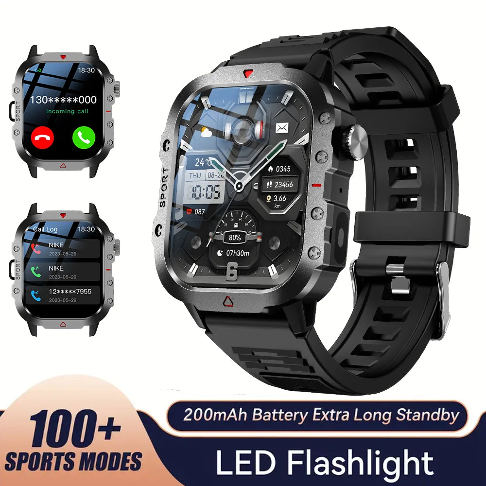 KESHUYOU Outdoor Smart Watch 2.01" HD