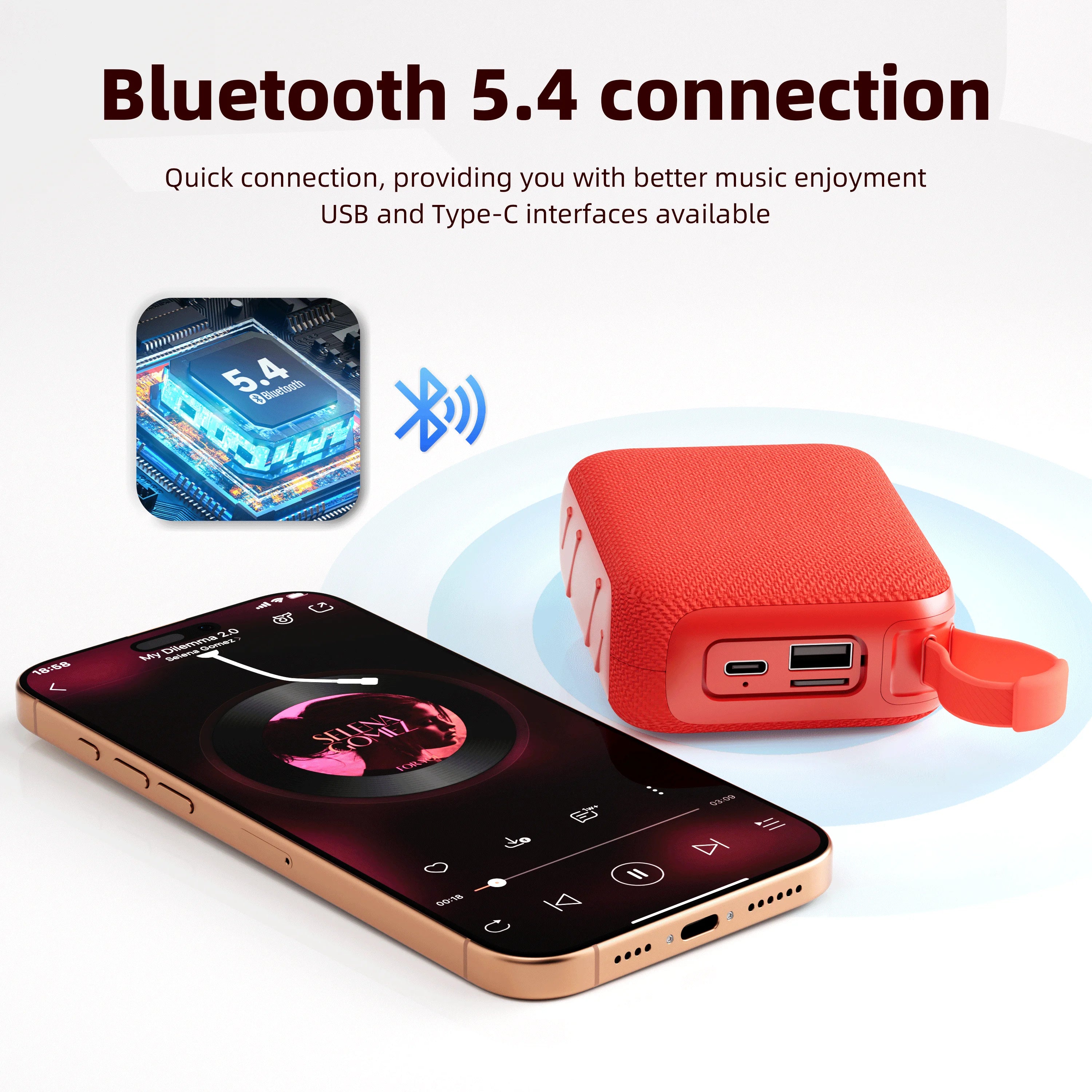 G04 Bluetooth 5.4 Mini Subwoofer Speaker
