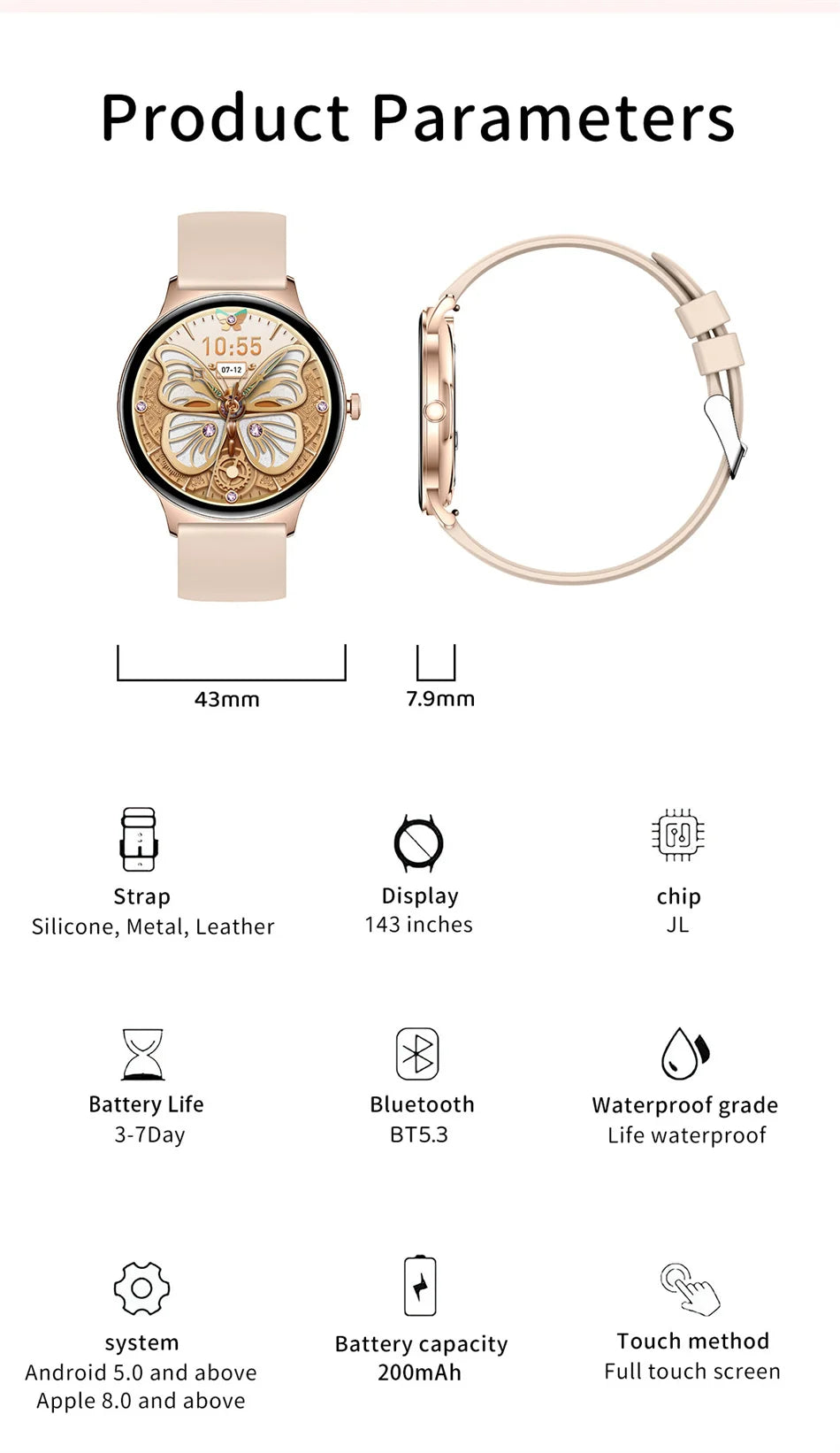 Huawei Ultra Slim Women’s Smart Watch