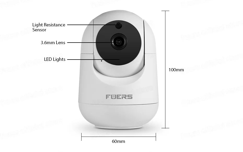 Fuers 4K 8MP Indoor WiFi IP Camera