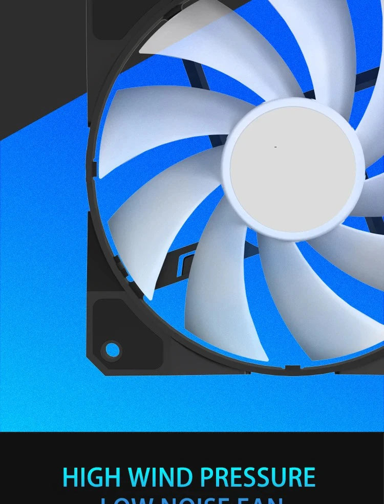 TEUCER P16 RGB 120mm PC Case Fan