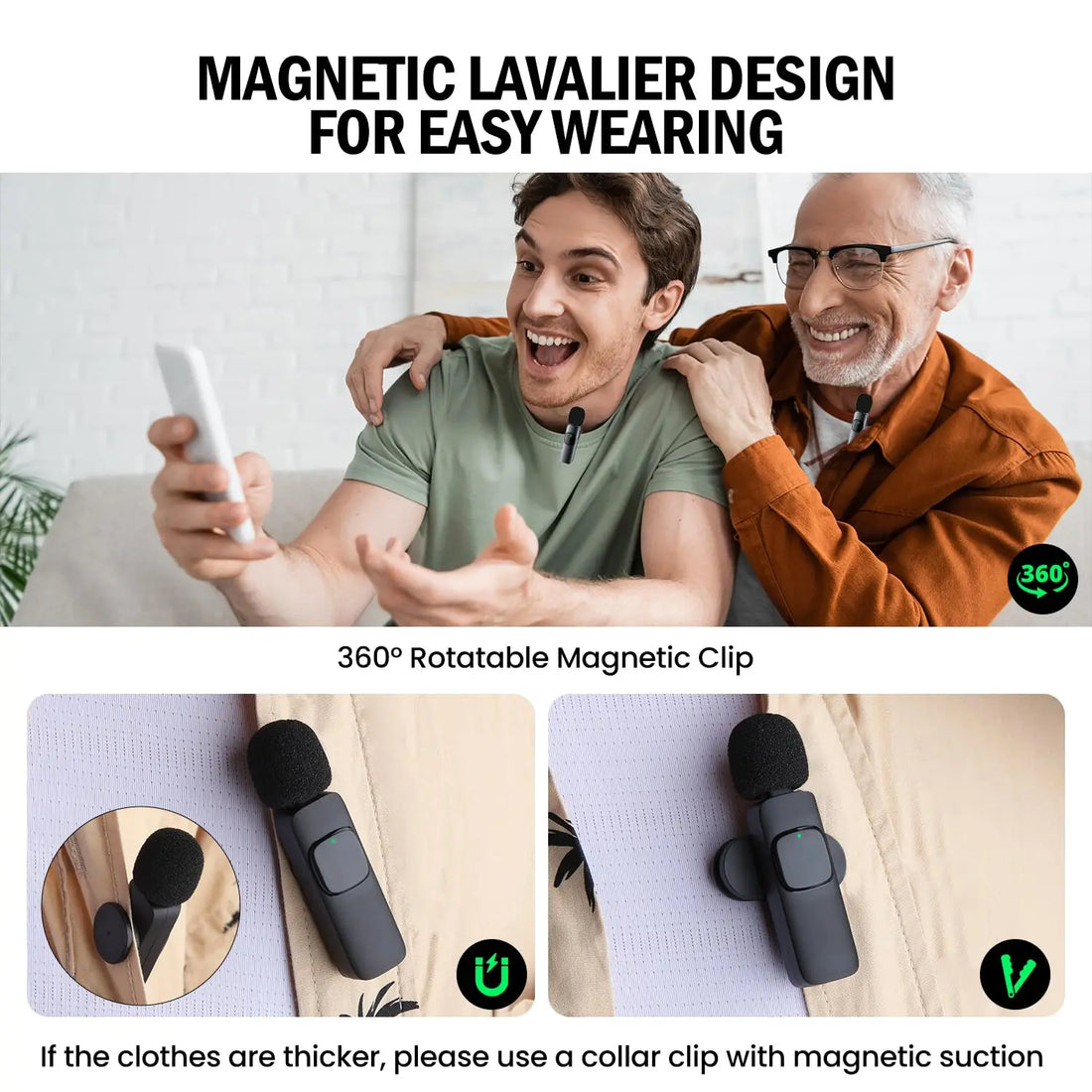 Basix Wireless Lavalier Microphone
