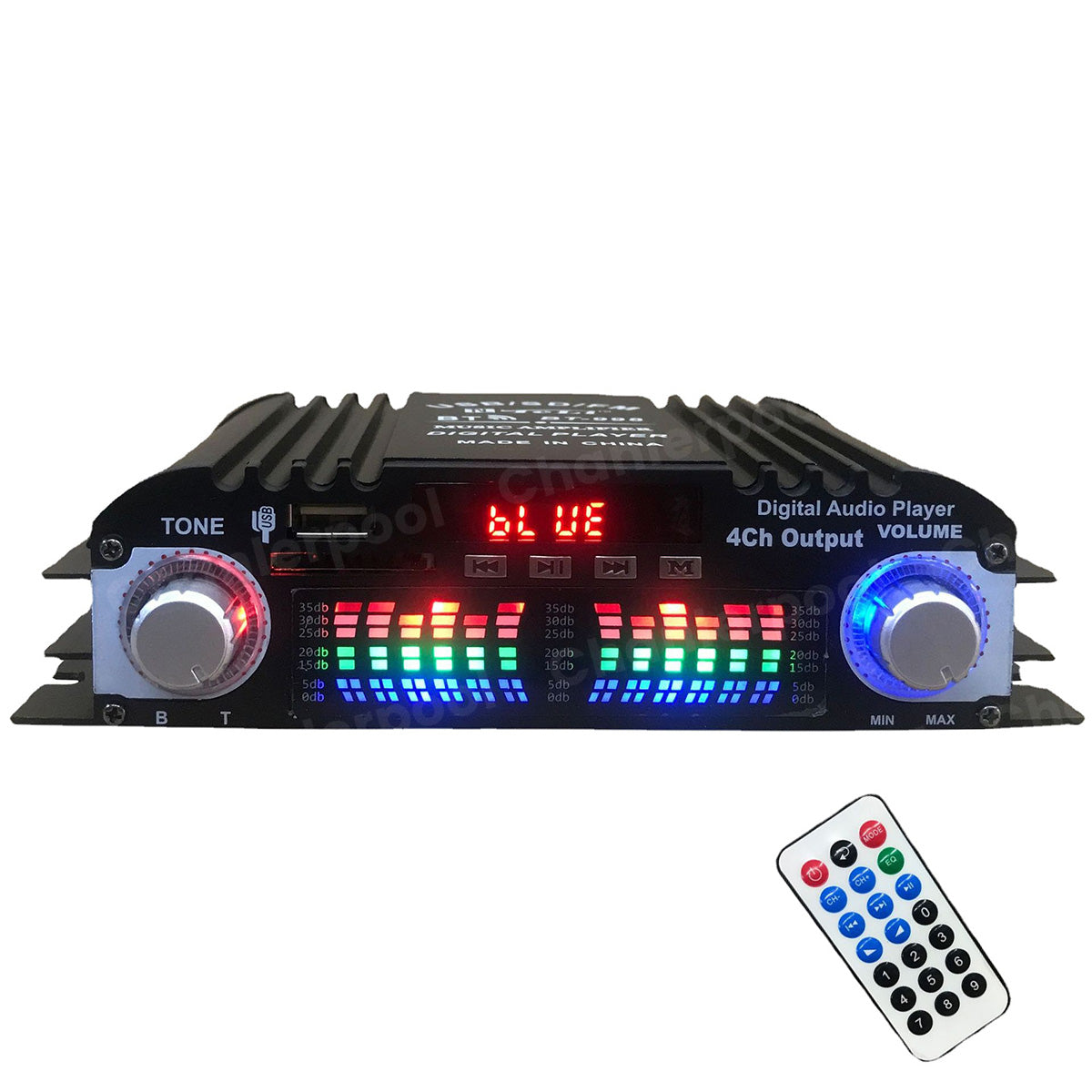 1600W 4-Channel HiFi Digital Audio Amplifier