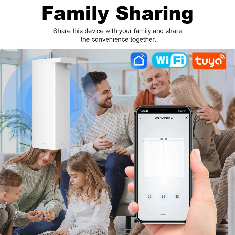 Tuya 155MM Smart Curtain Motor