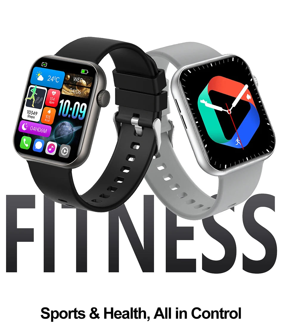 2025 Smart Watch – Full Touch, Bluetooth Call