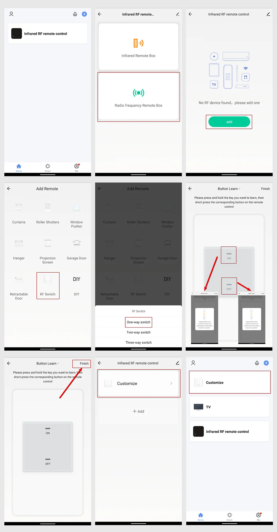 Tuya WiFi RF/IR Smart Remote
